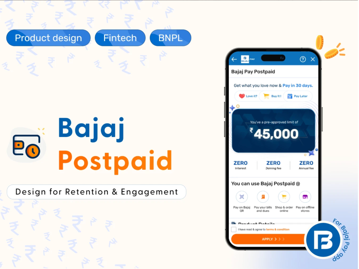 Bajaj Postpaid : BNPL Product Case study