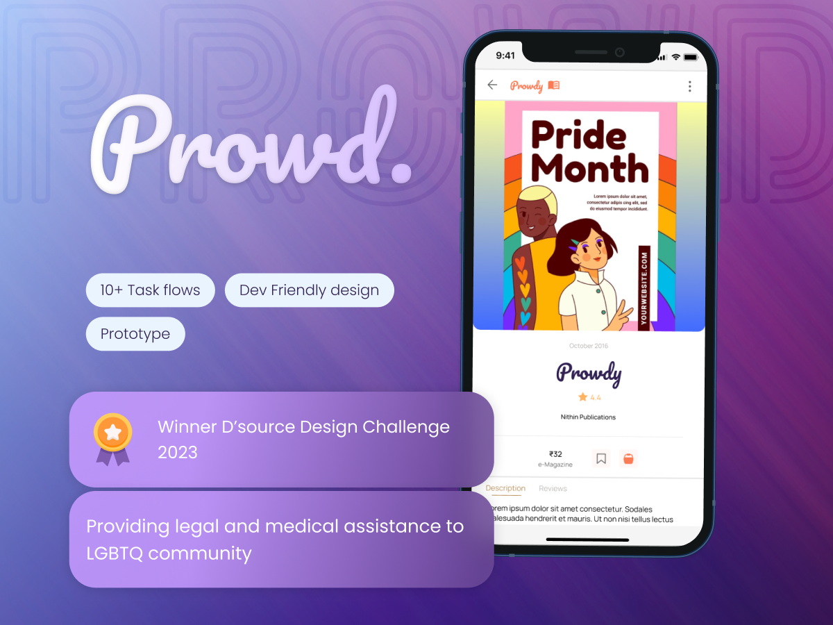 PROWD : LGBTQ support app