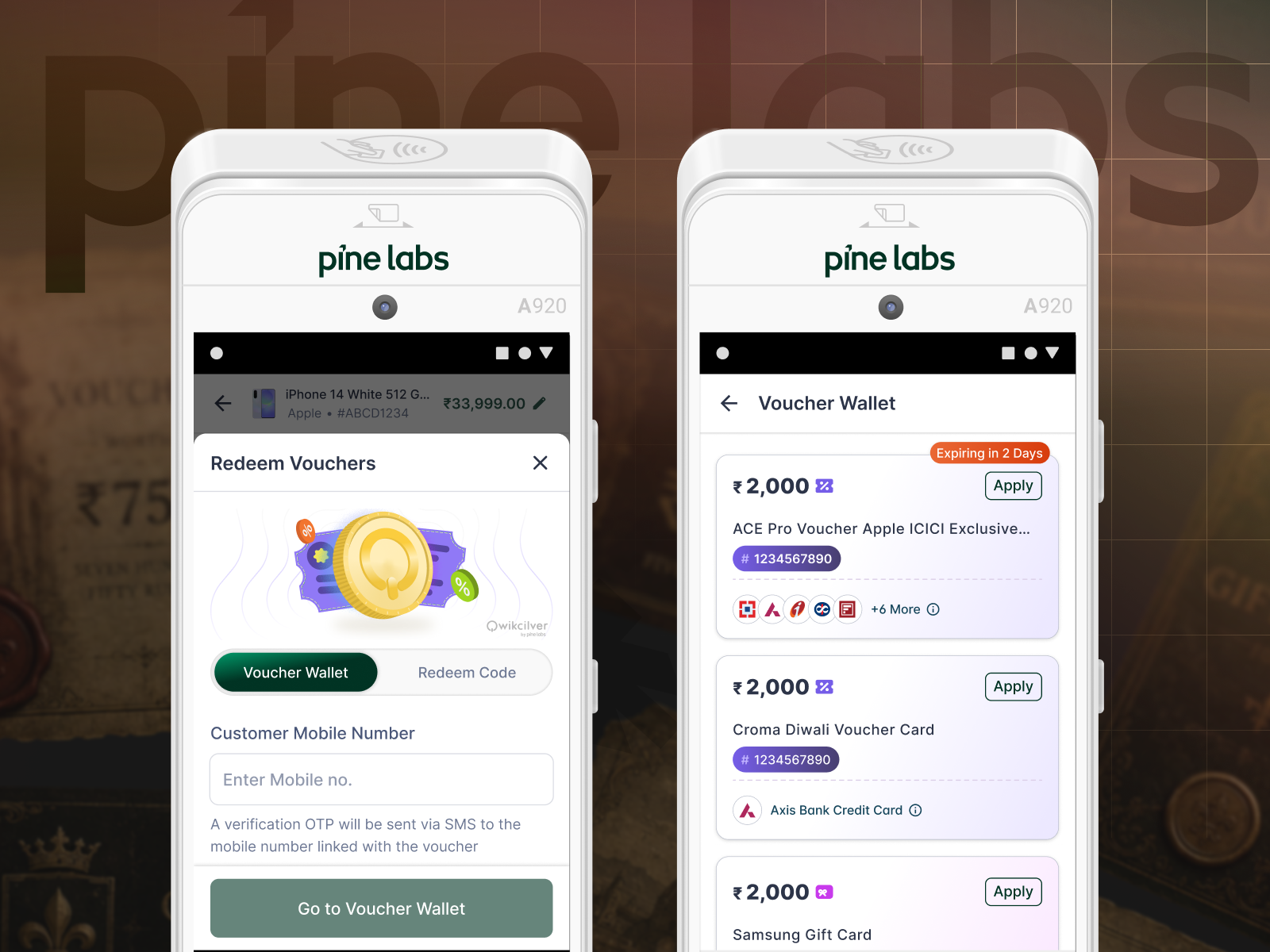 Pine Labs Prepaid : Voucher redemption for in-store affordability